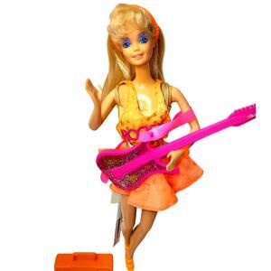 1986 Vintage Barbie & the Rockers Redressed Re-Equipped